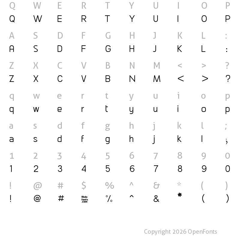 Character Map of AbdoMaster-Book ?