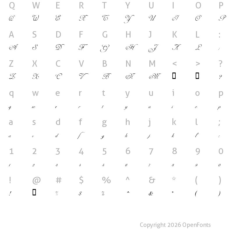 Character Map of Adine Kirnberg Alternate Regular