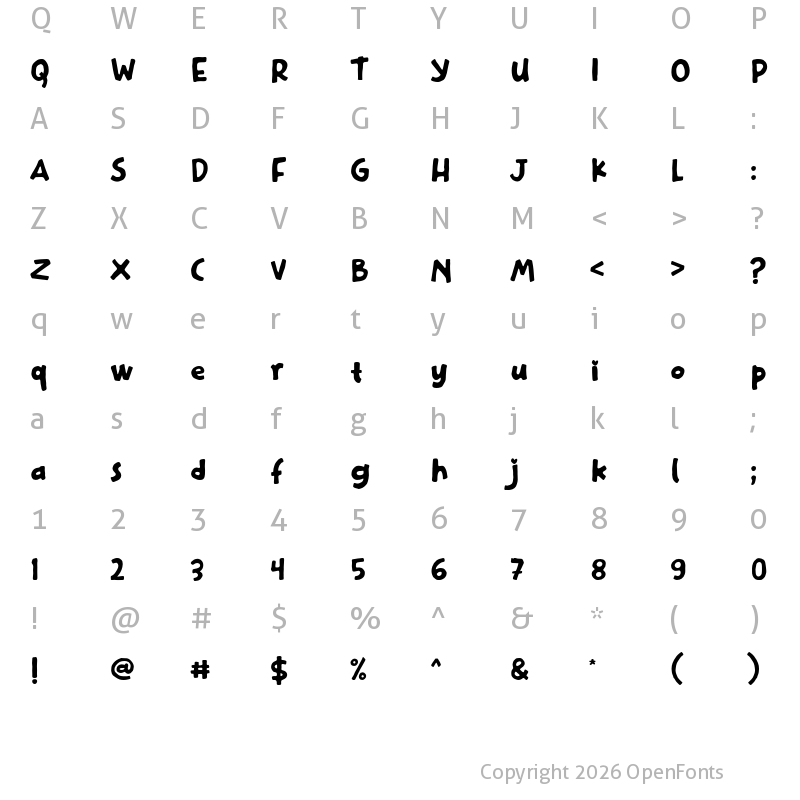 Character Map of All Season Regular