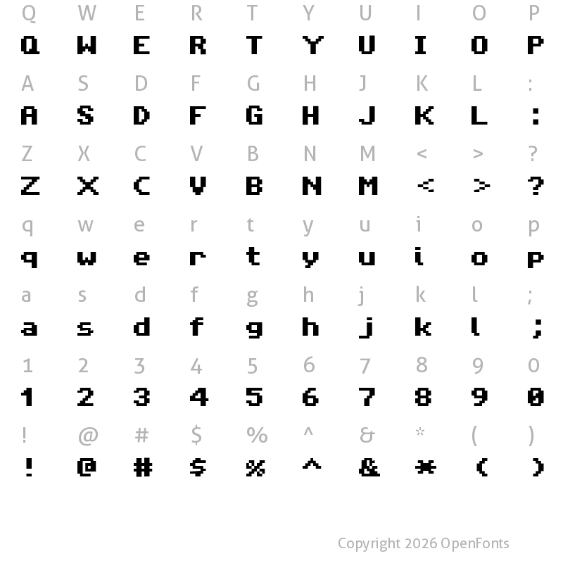 Character Map of Amiga Forever Pro2 Regular