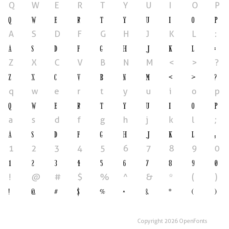Character Map of Army of Darkness Regular
