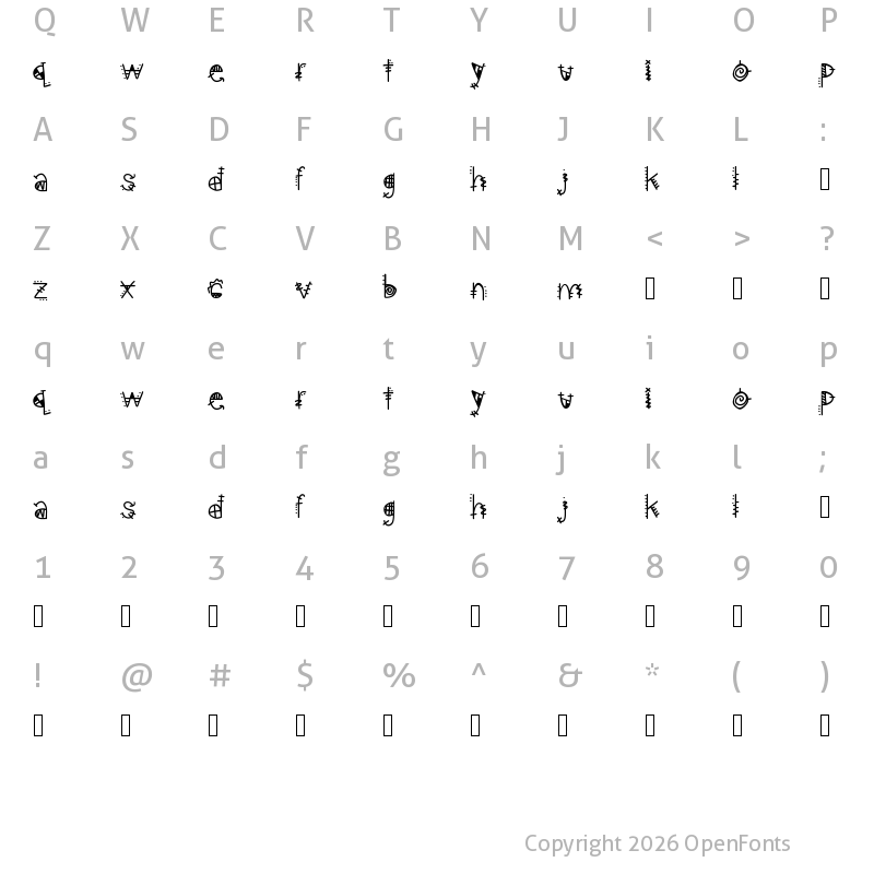 Character Map of aztec kingdom Medium