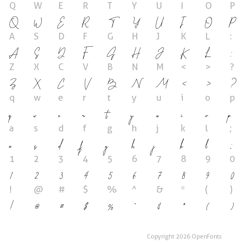 Character Map of Best Stories Regular