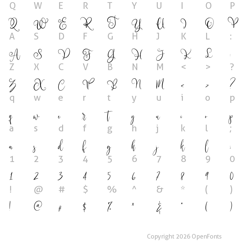 Character Map of Blessed Farmhouse A Regular