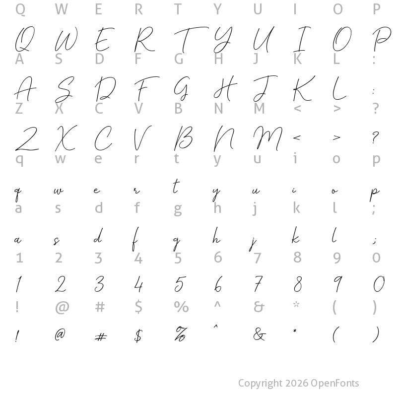 Character Map of Blossoming Constellation free Regular