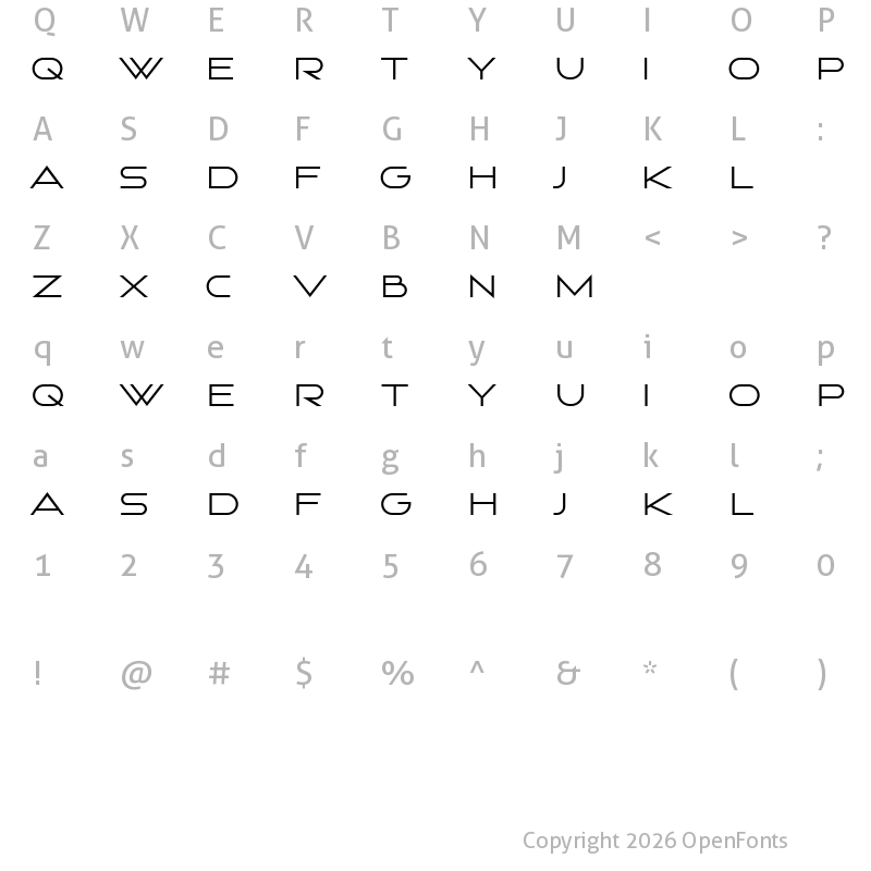 Character Map of Card Player Regular