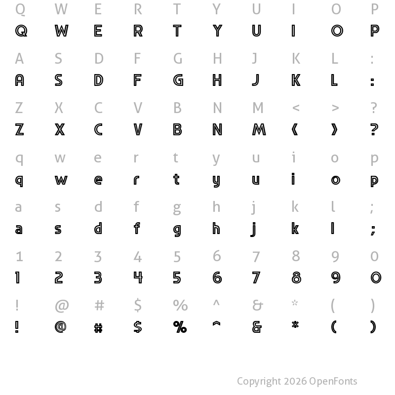 Character Map of CCRegenerationLevels Inline
