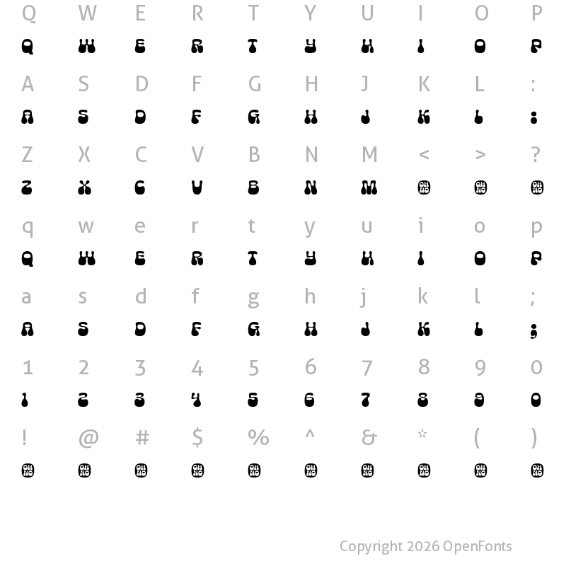 Character Map of Cheee Demo Schemer
