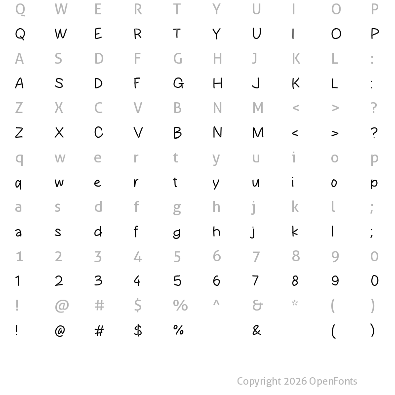 Character Map of Chicken Dinner Regular