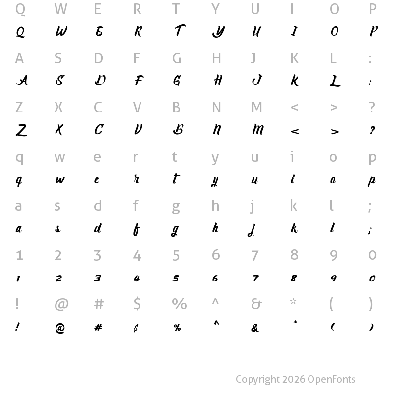 Character Map of Claiborne Claiborne