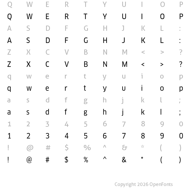 Character Map of ClanOT NarrowNews