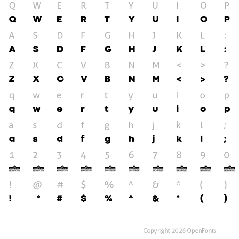 Character Map of Codec Cold Trial Heavy