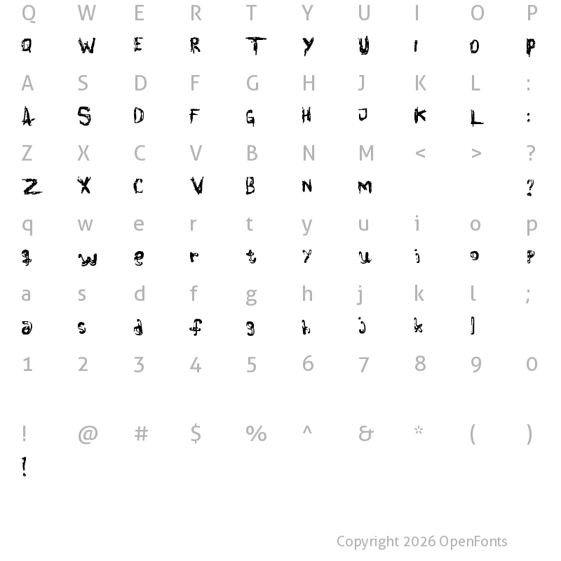 Character Map of ColourBlind Glasses On!