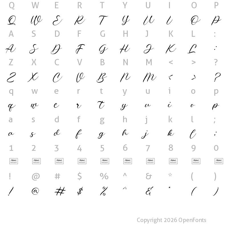 Character Map of Courting Regular