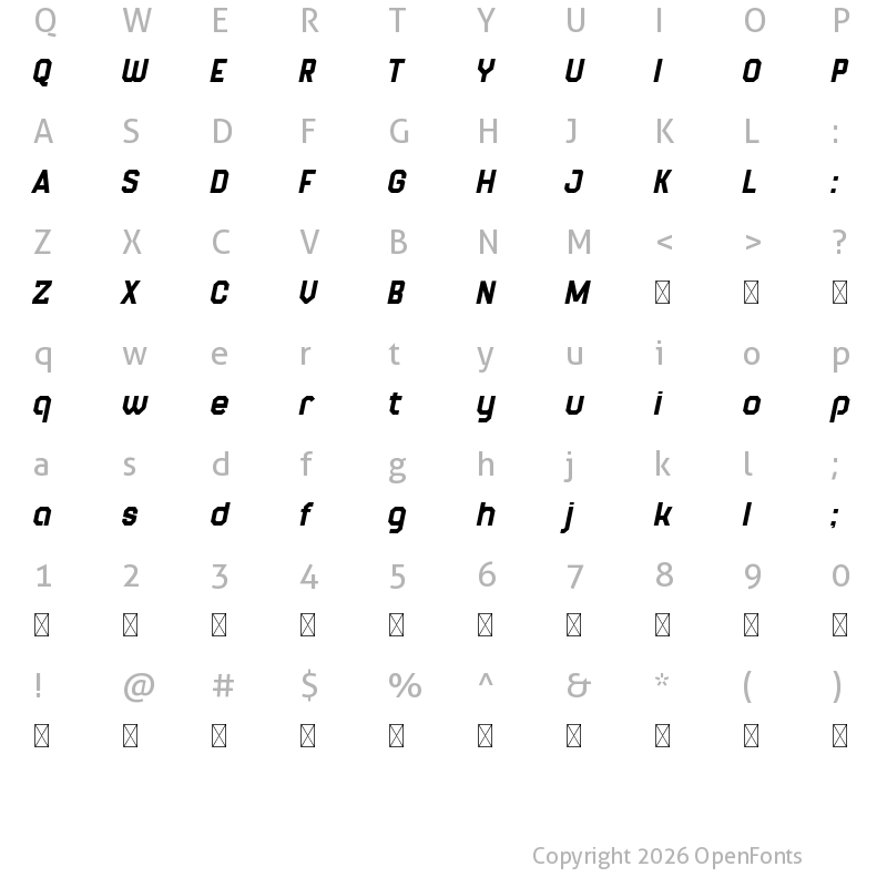 Character Map of Crafton Demo