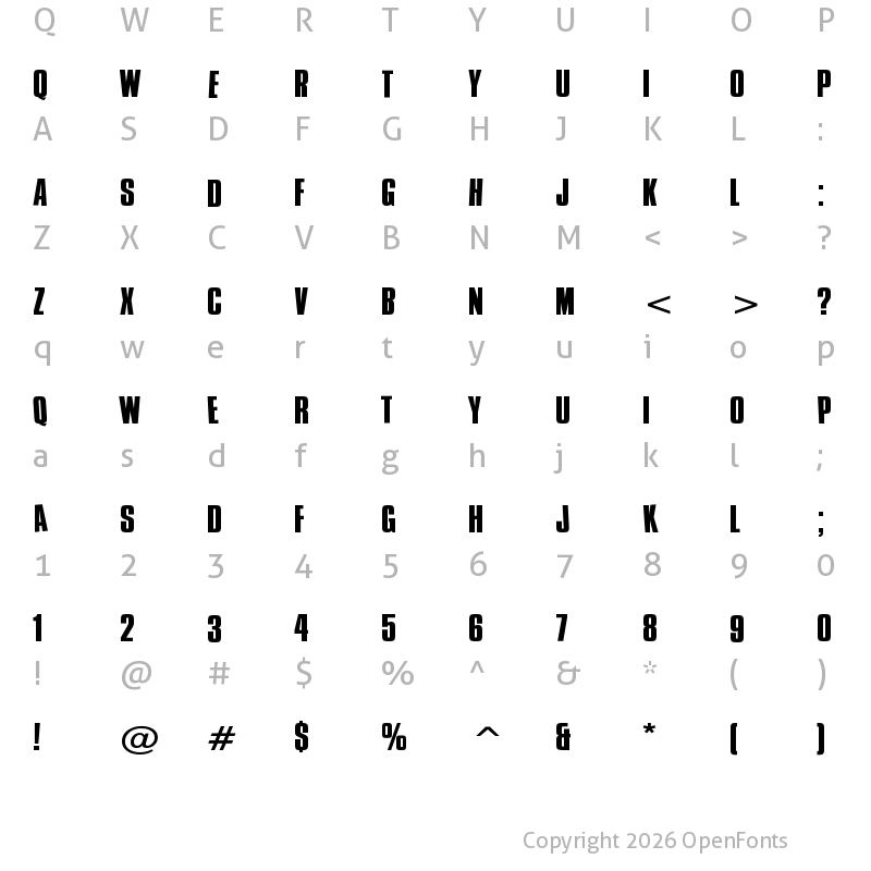 Character Map of Cure- Wild Mood Swings Normal