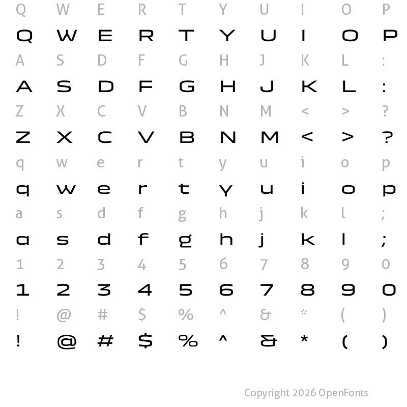 Character Map of Dacia Block Extended Book
