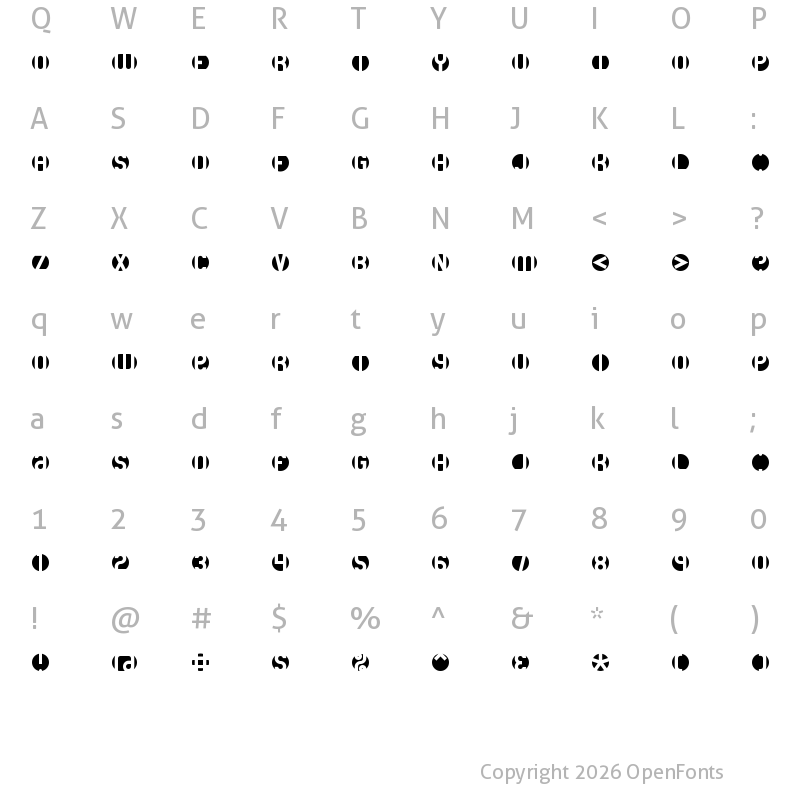 Character Map of DB Layer 3 BRK Normal