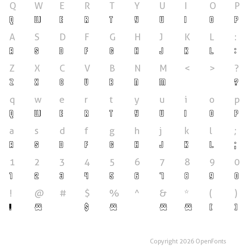 Character Map of Diskun Diskun