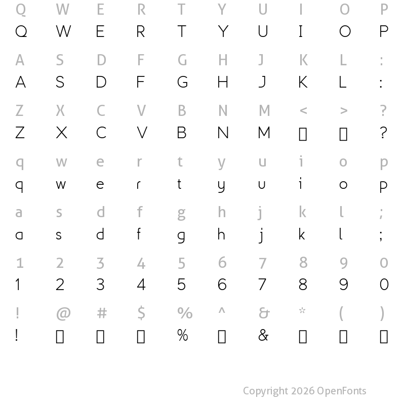 Character Map of Explogos - Demo Demo