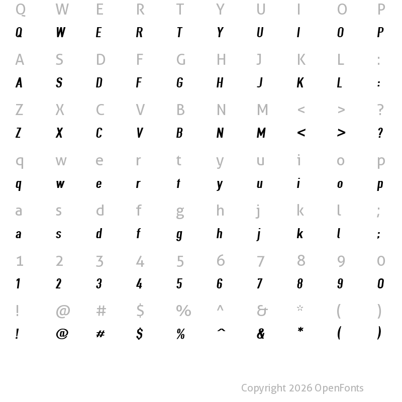Character Map of Give A Hoot BdExtObl