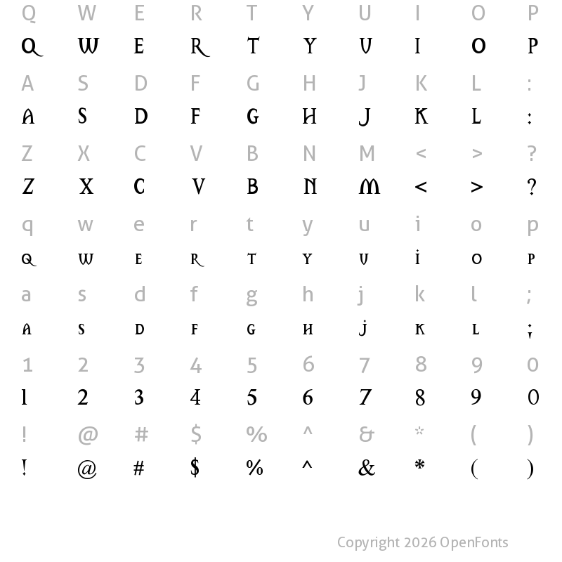 Character Map of grim reaper Medium