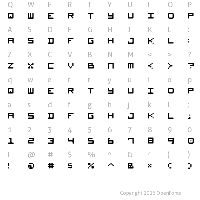 Character Map of Hacker Noon V2 Regular