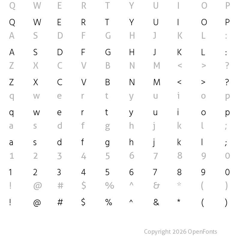 Character Map of Hind Vadodara Light