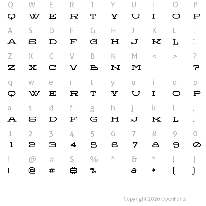 Character Map of Hotlady Book
