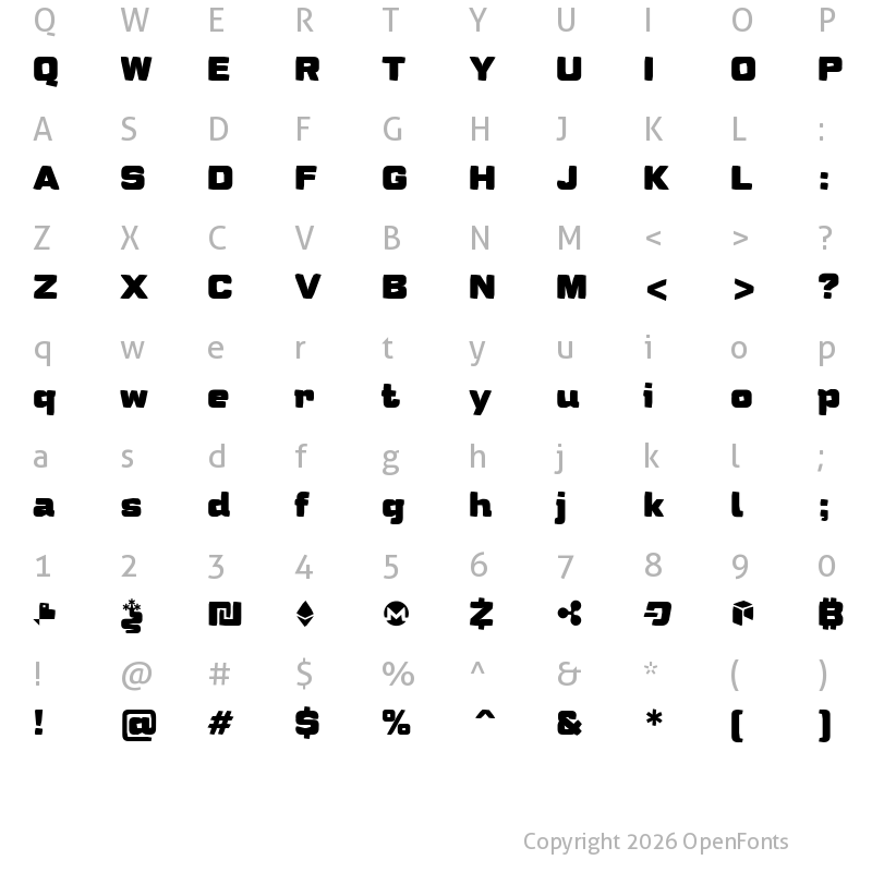 Character Map of Humato Broken