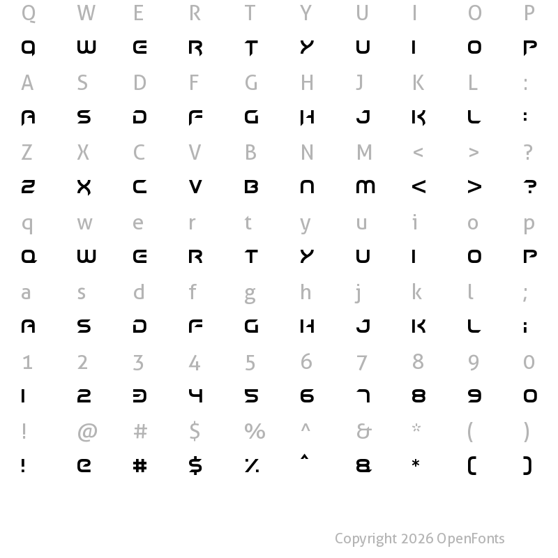 Character Map of Hyper heliX Regular