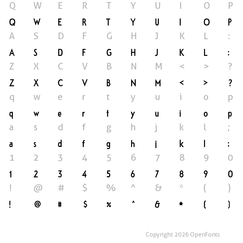 Character Map of Jakob Bold