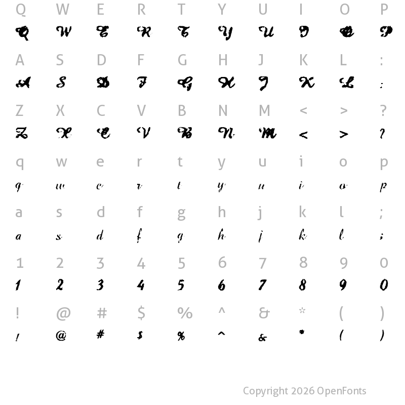 Character Map of Jet Plane Normal