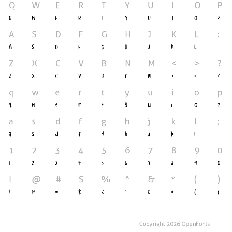 Character Map of KG Castles Crumbling Normal