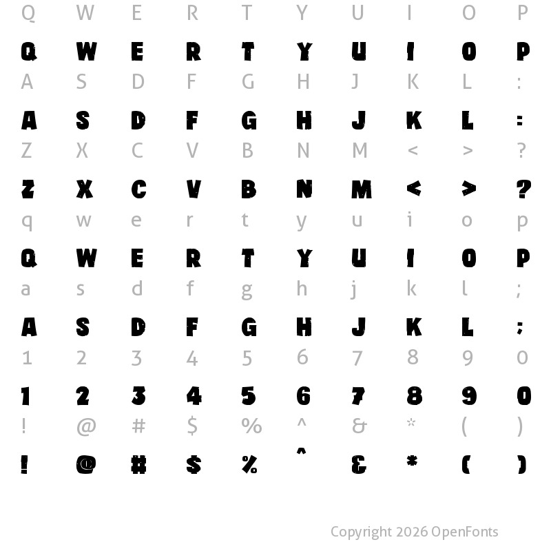 Character Map of Kids Club House Regular