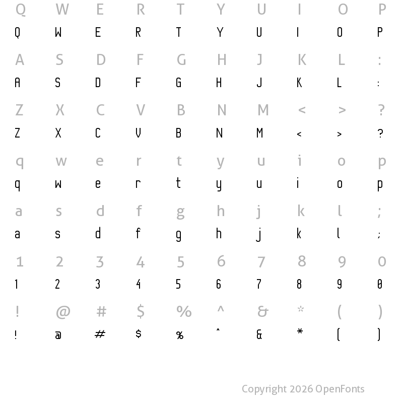 Character Map of Kraftwagen-Grotesk NBP Regular