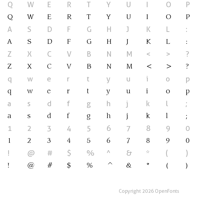Character Map of Leawood Bk BT Book
