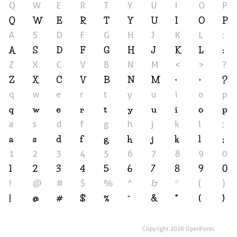Character Map of Life Savers ExtraBold