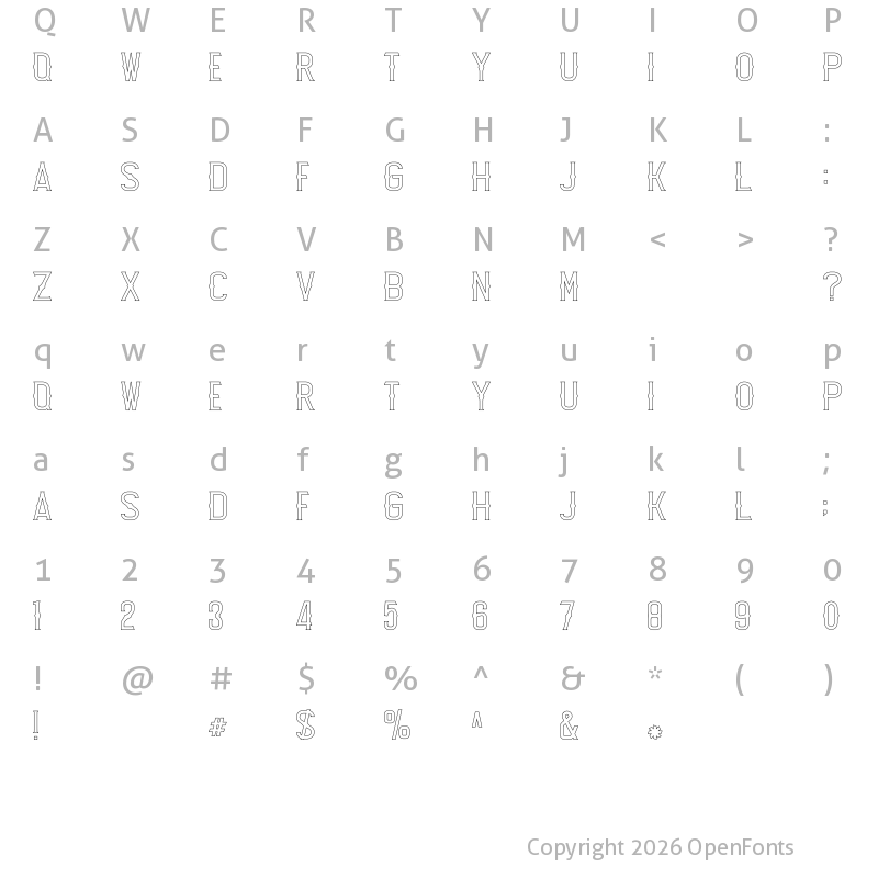 Character Map of Lost-Leonest Line