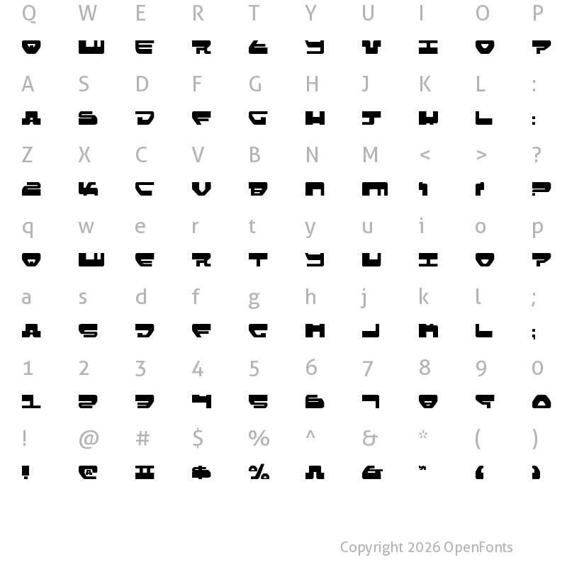 Character Map of Loveladies Normal