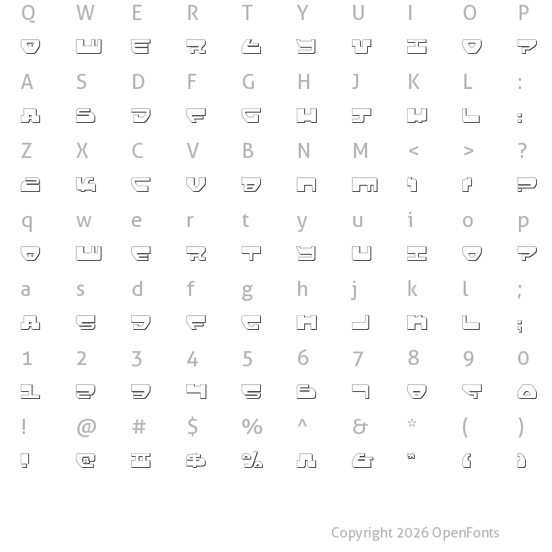 Character Map of Loveladies Shadow Shadow