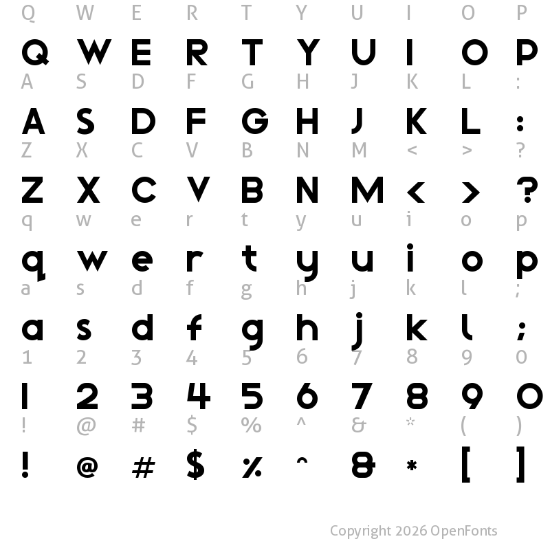 Character Map of Magical Childhood Regular