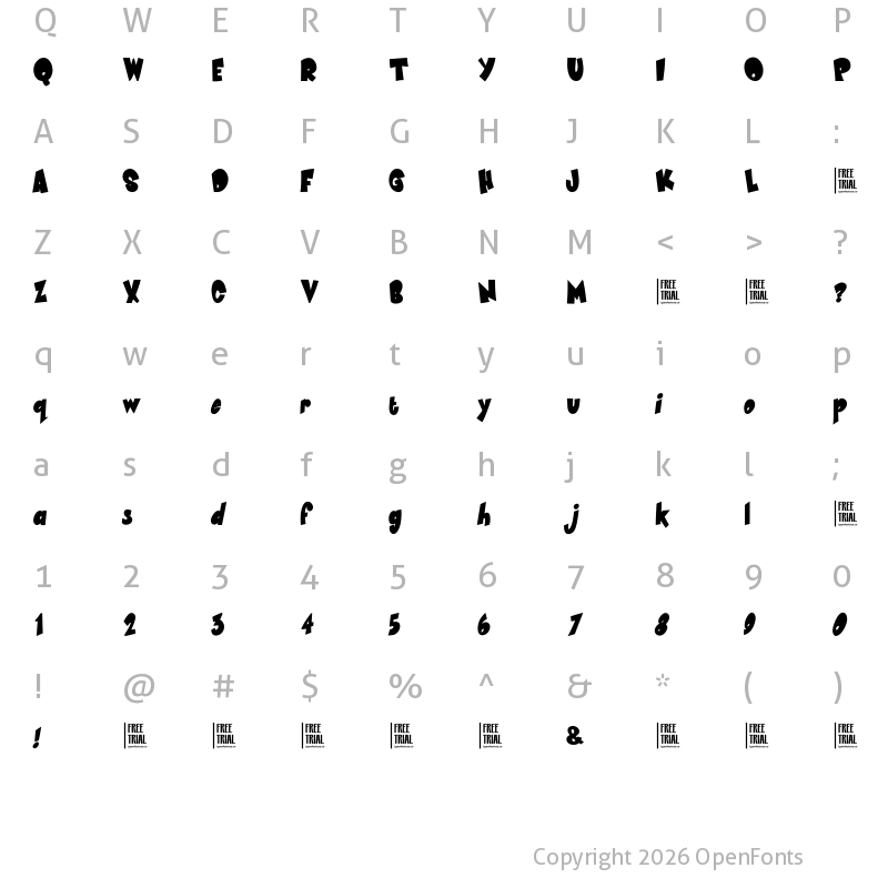 Character Map of Main Kind Free Trial