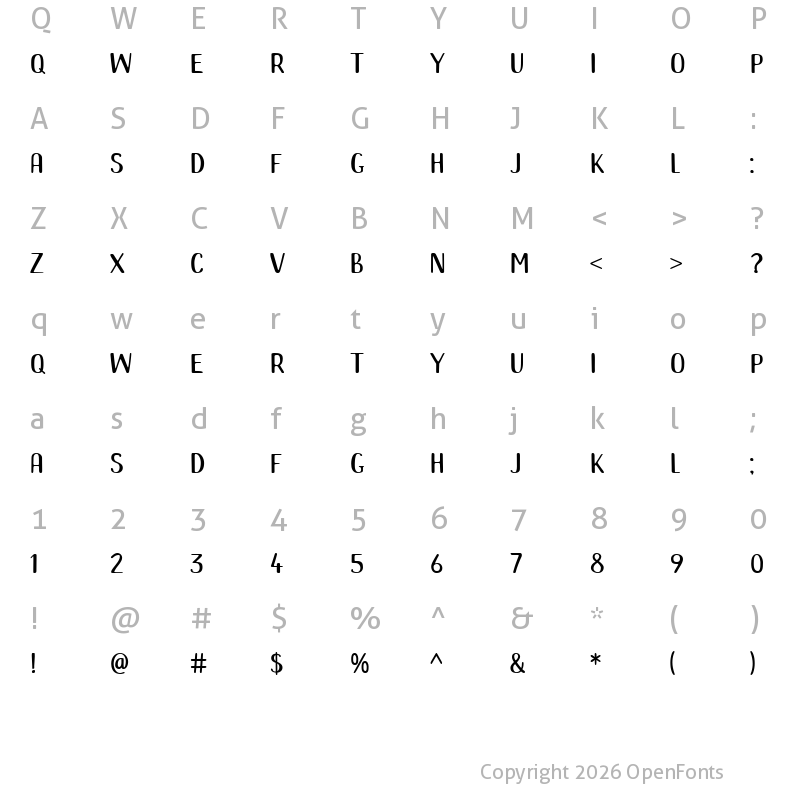 Character Map of Mango Chutney Regular