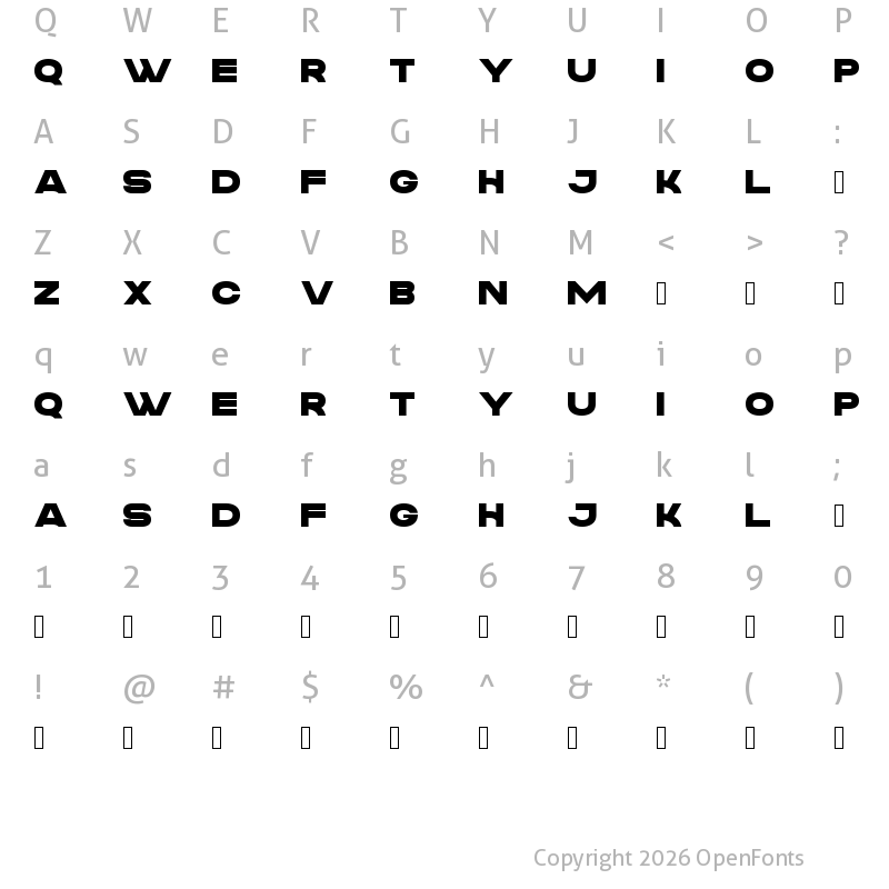 Character Map of Manverse Normal Normal