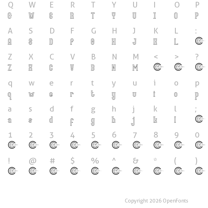 Character Map of Maybury Demo Outline