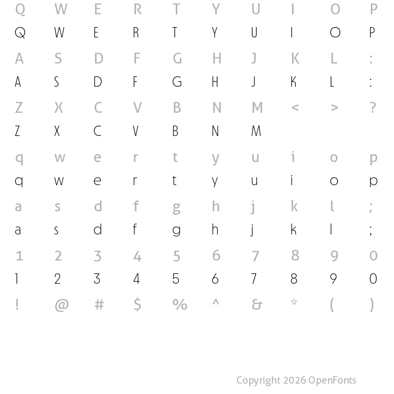 Character Map of MD Nichrome Test Thin