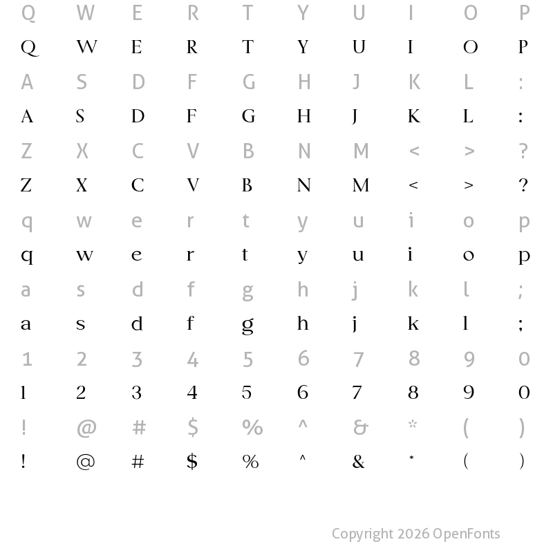 Character Map of Menata Story Medium
