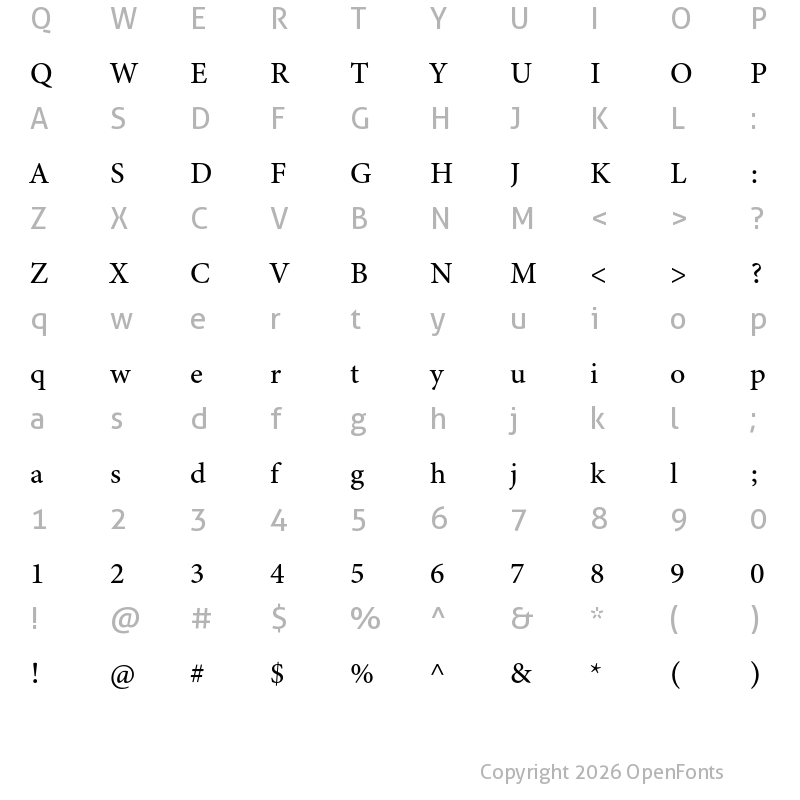 Character Map of Minion 3 Medium