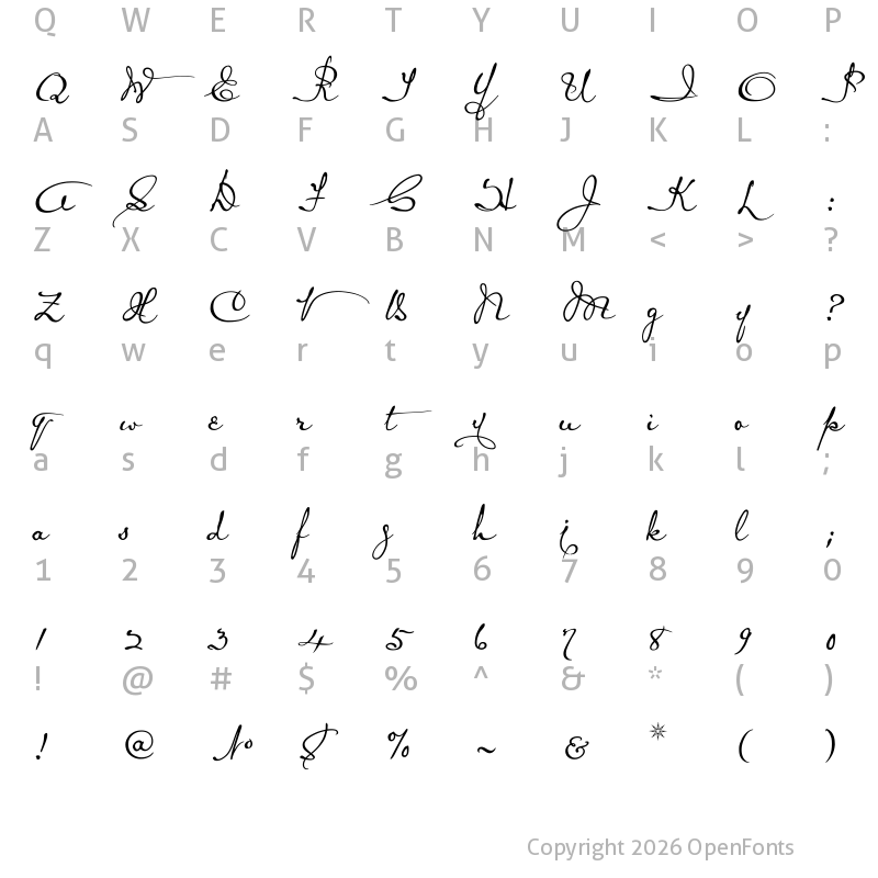 Character Map of MitreSquare Regular